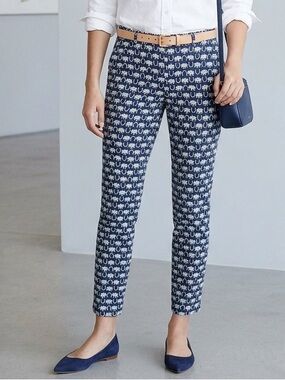 J Crew Elephants Capri Marty Pants